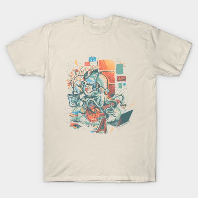 Multitalented T-Shirt by Fik_714